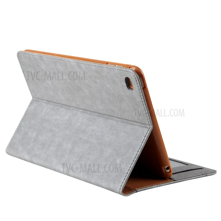 CMAI2 Pen Sollus / Cubierta Protectora de Cuero PU de Tarjetas Para Ipad Mini 4 - Gris