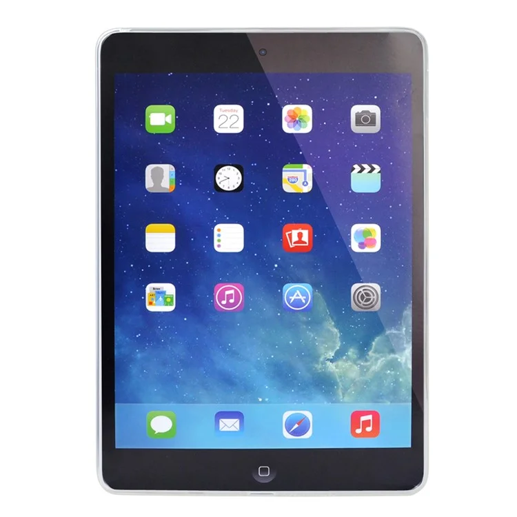 Clear TPU Soft Back Case for iPad 9.7 (2018) / 9.7 (2017) - Transparent
