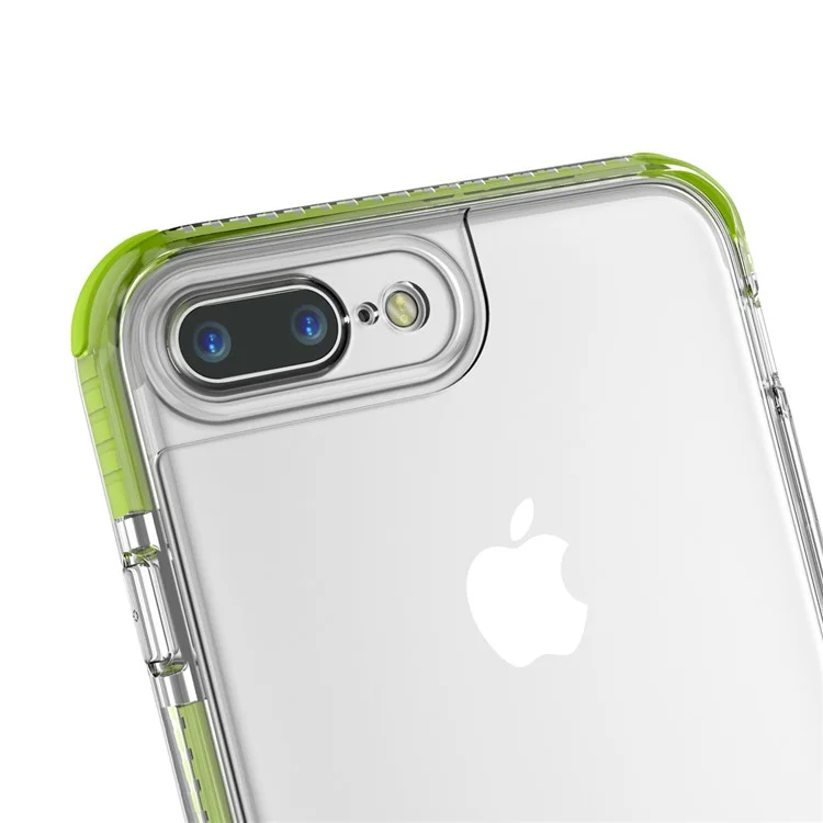 BASEUS Armor Protection Hybrid Mobile Phone Shell (PC+TPU+TPE) for iPhone 8 Plus / 7 Plus 5.5 inch - Green