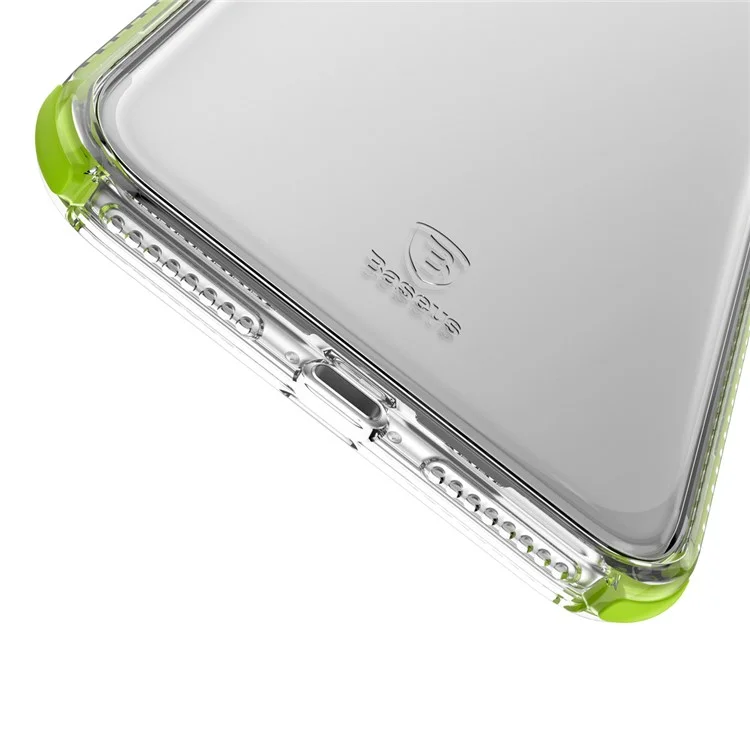 BASEUS Armor Protection Hybrid Mobile Phone Shell (PC+TPU+TPE) for iPhone 8 Plus / 7 Plus 5.5 inch - Green