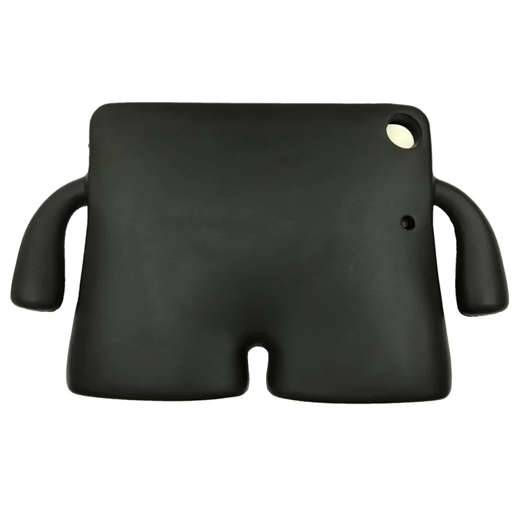 3D Cute Cartoon Kids Shockproof EVA Stand Case for iPad 9.7 (2018) / 9.7 (2017) / Air 2 / Air - Black
