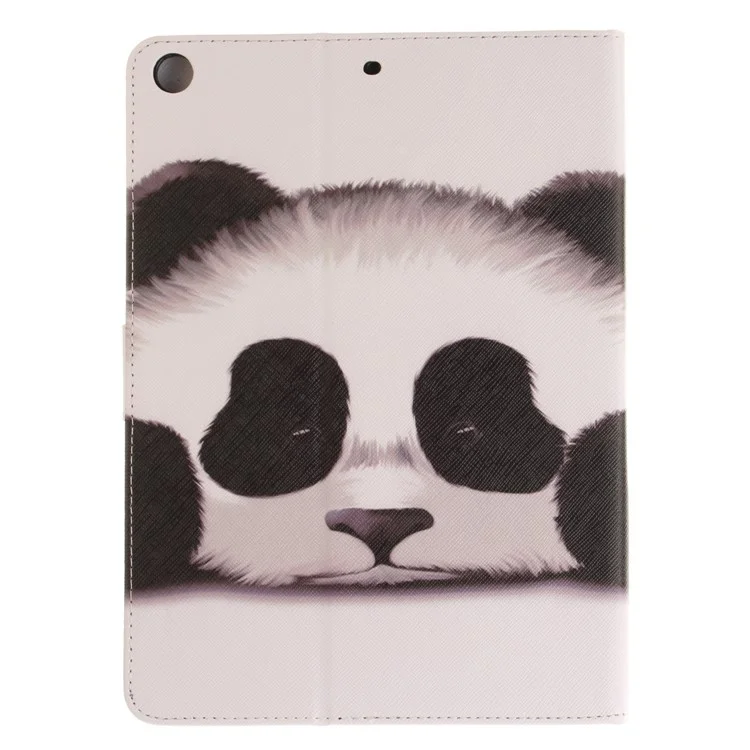 Pattern Printing Wallet Leather Smart Case for iPad 9.7 (2018) / 9.7 (2017) - Panda