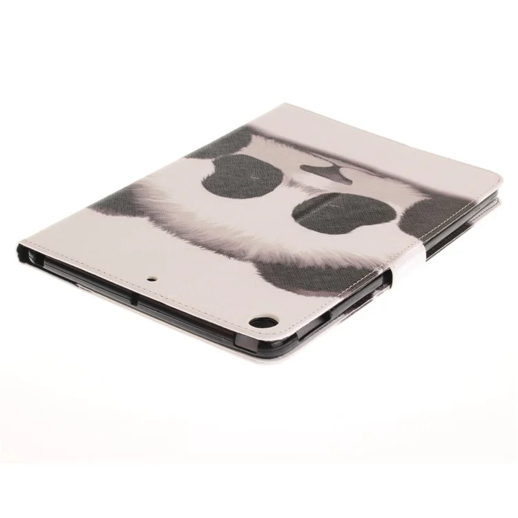 Pattern Printing Wallet Leather Smart Case for iPad 9.7 (2018) / 9.7 (2017) - Panda