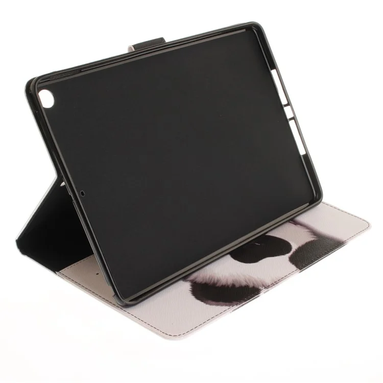 Pattern Printing Wallet Leather Smart Case for iPad 9.7 (2018) / 9.7 (2017) - Panda