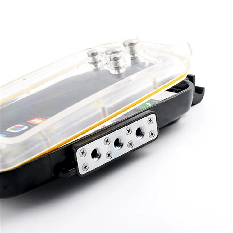 MEIKON 40m/130ft Underwater Diving IPX8 Waterproof Case for iPhone 6s Plus / 6 Plus 5.5 inch - White