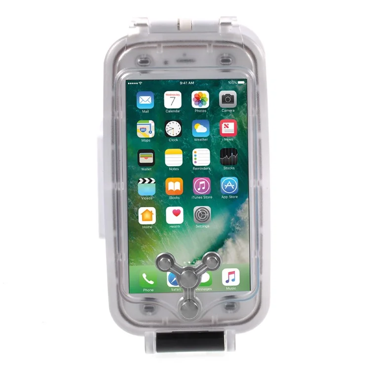 MEIKON 40m/130ft Underwater Diving IPX8 Waterproof Case for iPhone 6s Plus / 6 Plus 5.5 inch - White