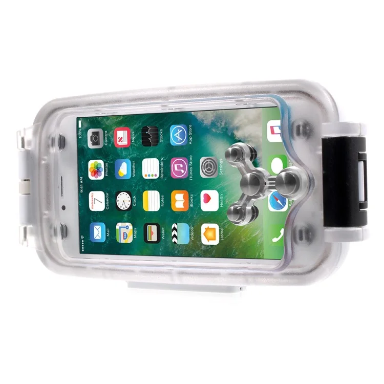 MEIKON 40m/130ft Underwater Diving IPX8 Waterproof Case for iPhone 6s Plus / 6 Plus 5.5 inch - White