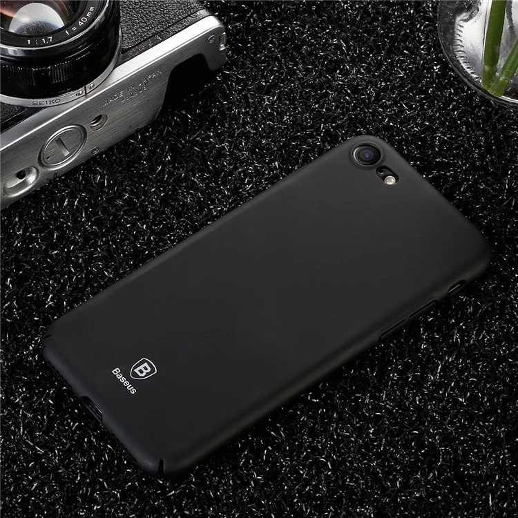 BASEUS Thin Hard Plastic Phone Shell for iPhone 8 / 7 4.7 inch - Black