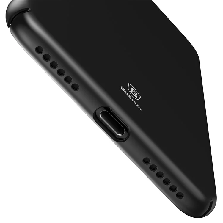 BASEUS Thin Hard Plastic Phone Shell for iPhone 8 / 7 4.7 inch - Black