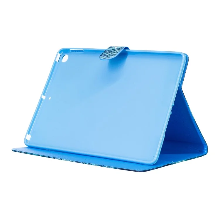 Pattern Printing Stand Leather Wallet Case for iPad 9.7 (2018) / 9.7 (2017) - Starry Night