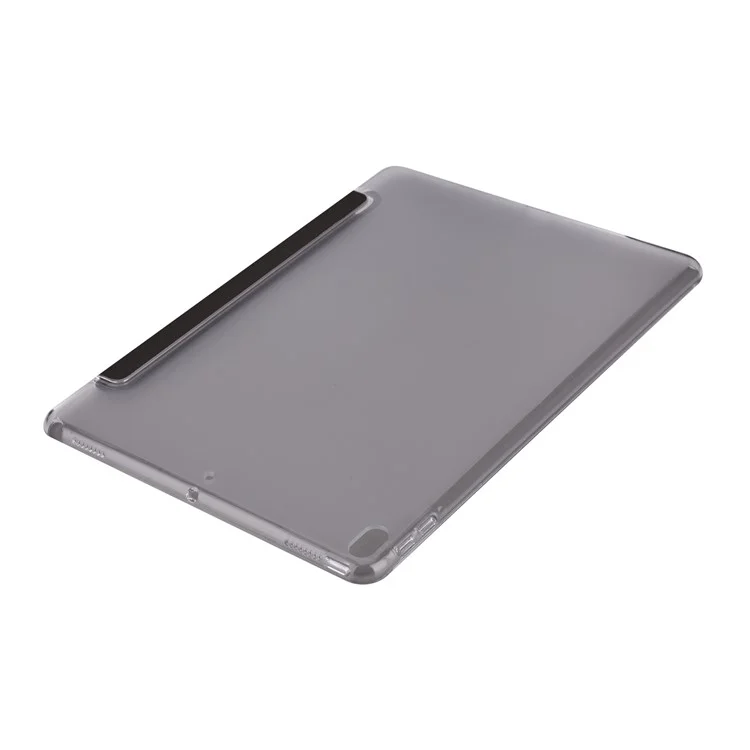 VOUNI Elegant Series Auto-wake/sleep Tri-fold Leather Case with Stand for iPad Pro 10.5 (2017) - Black