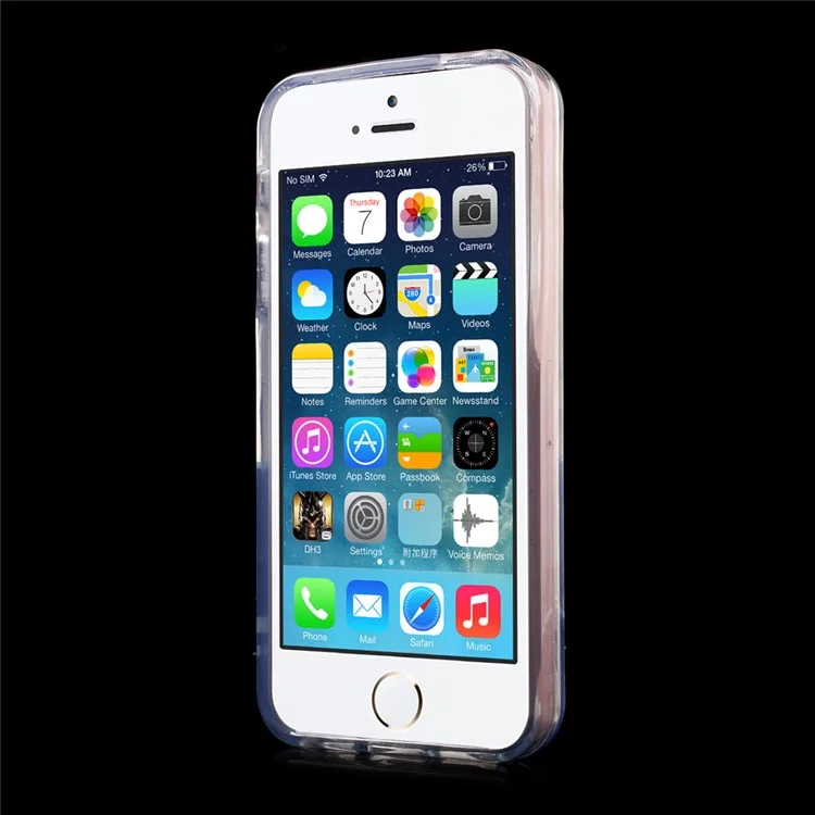 Squishy 3D Silicone Kneading Seal Sea Dog Pattern Printing TPU Case for iPhone SE/5s/5