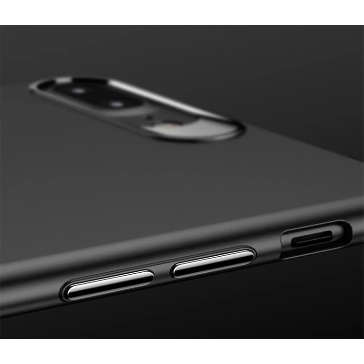 IPAKY for iPhone 8 Plus / 7 Plus Matte PC Anti-skid Phone Casing - Black