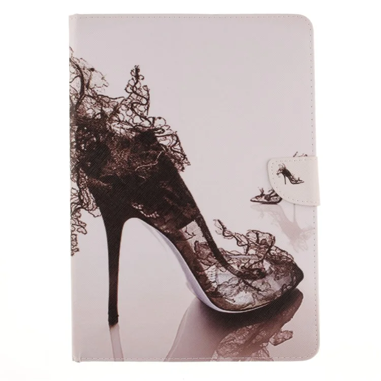Wallet PU Leather Stand Pattern Printing Cover for iPad Pro 10.5 (2017) - High-heeled Shoes