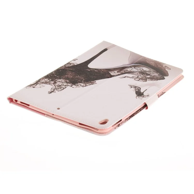 Wallet PU Leather Stand Pattern Printing Cover for iPad Pro 10.5 (2017) - High-heeled Shoes