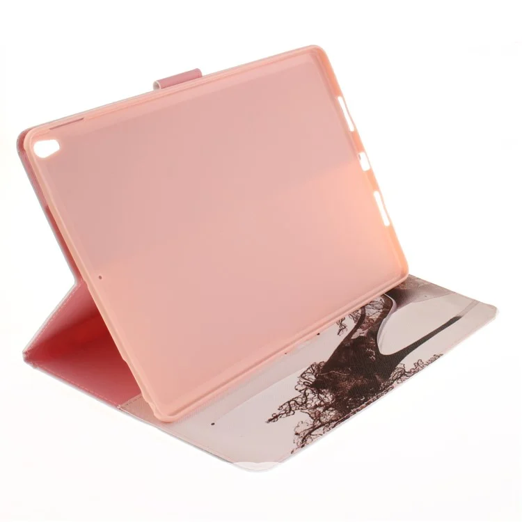 Wallet PU Leather Stand Pattern Printing Cover for iPad Pro 10.5 (2017) - High-heeled Shoes