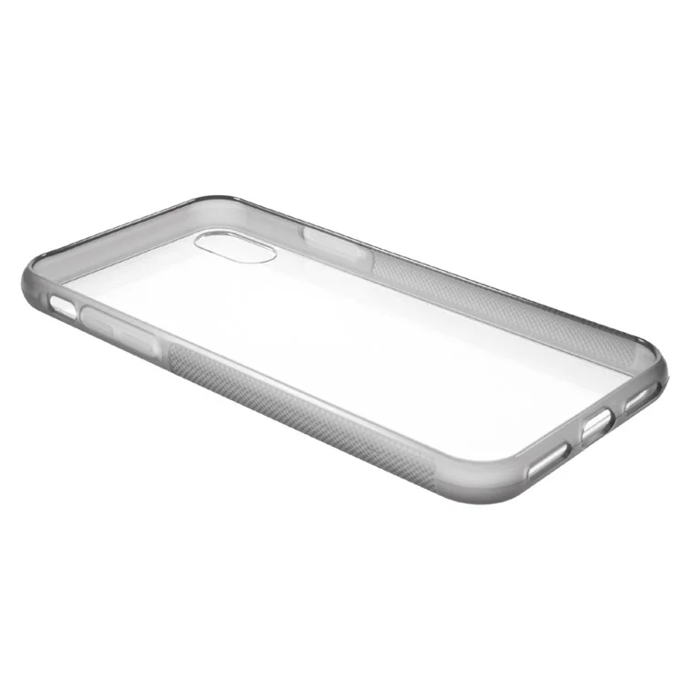 Two-tone Anti-slip PC + TPU Mobile Phone Casing for iPhone X/10 5.8 inch - Grey