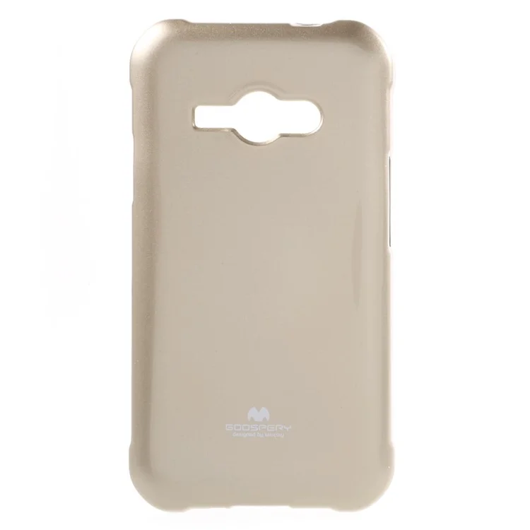 MERCURY GOOSPERY TPU Cover Shell for Samsung Galaxy J1 Ace SM-J110 - Champagne