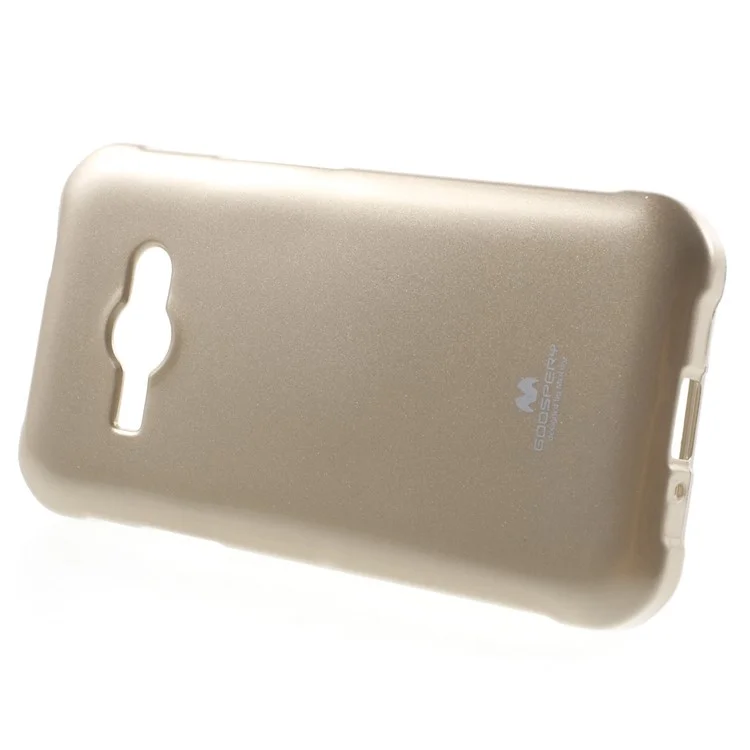 MERCURY GOOSPERY TPU Cover Shell for Samsung Galaxy J1 Ace SM-J110 - Champagne
