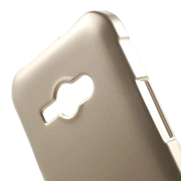 MERCURY GOOSPERY TPU Cover Shell for Samsung Galaxy J1 Ace SM-J110 - Champagne