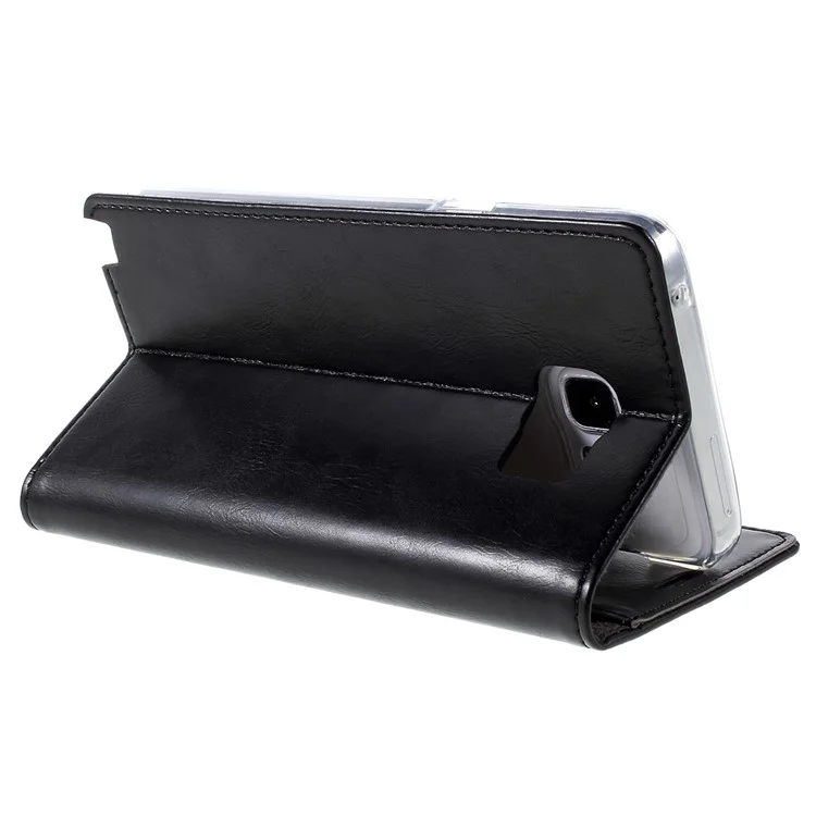 MERCURY GOOSPERY Blue Moon Flip Leather Case for Samsung Galaxy Note5 SM-N920 - Black
