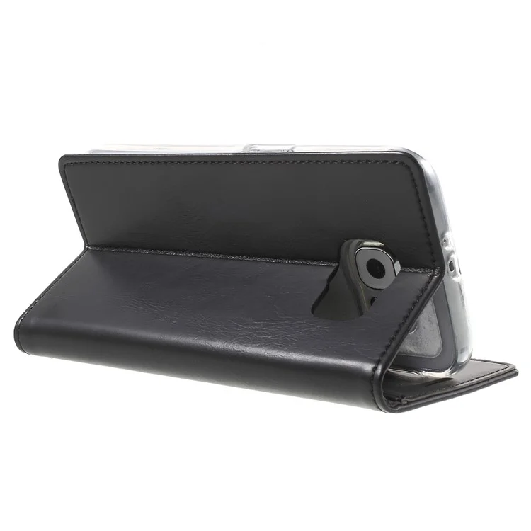 MERCURY GOOSPERY Blue Moon Leather Cover for Samsung Galaxy S6 G920 - Black