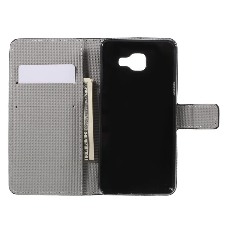 Funda de cuero para Samsung Galaxy A5 SM-A510F (2016) - Patrón de Paisley