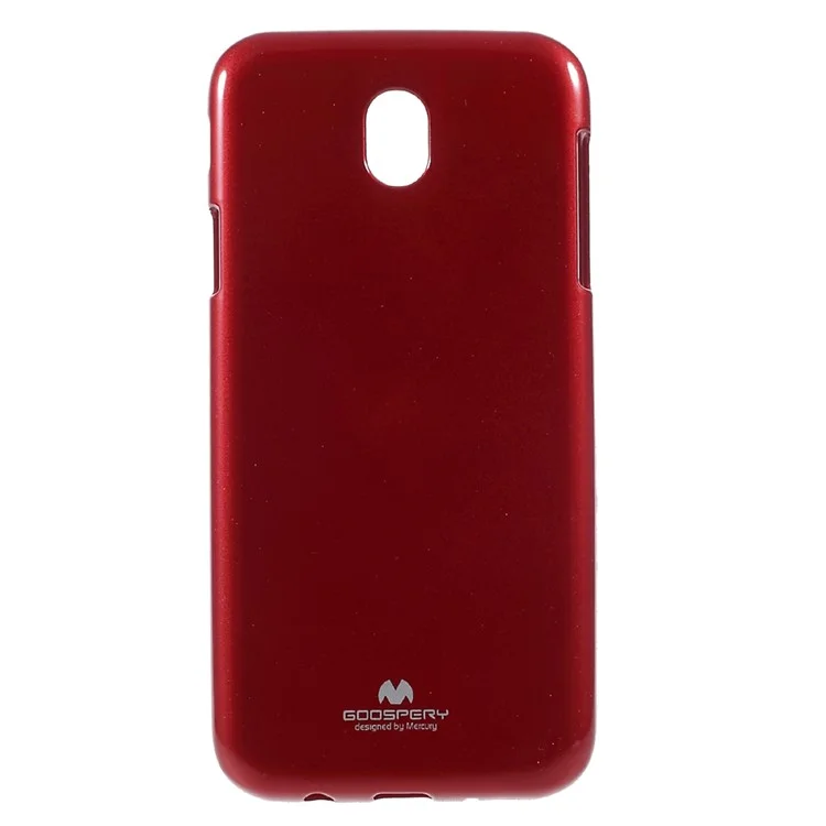 MERCURY GOOSPERY Glittery Powder TPU Case for Samsung Galaxy J7 Pro - Red