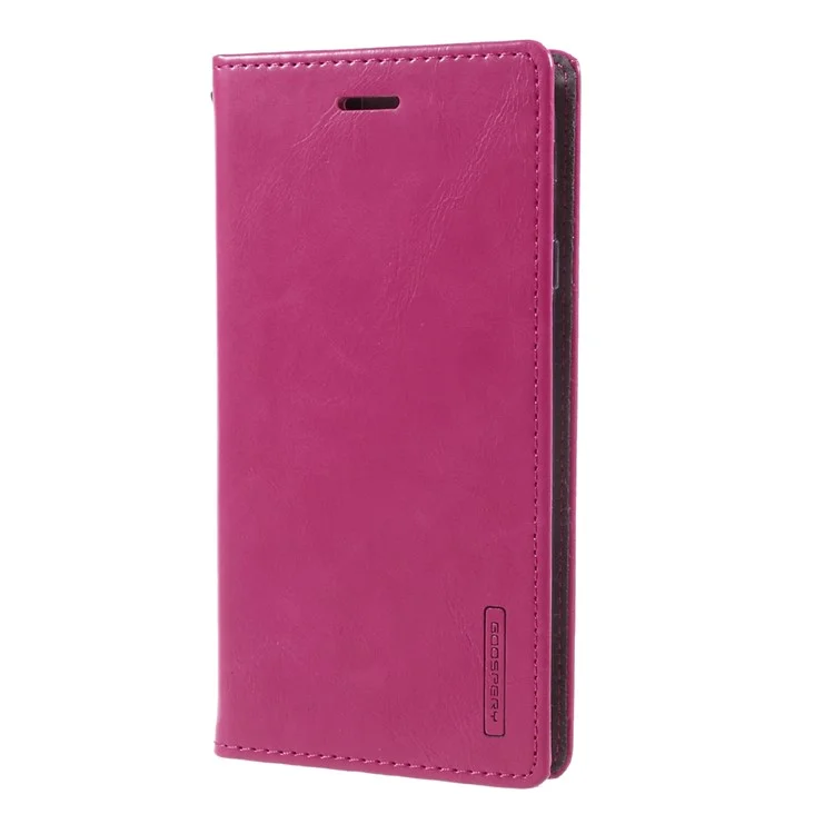 MERCURY GOOSPERY Blue Moon Leather Casing for Samsung Galaxy J3 (2017) EU Version - Rose