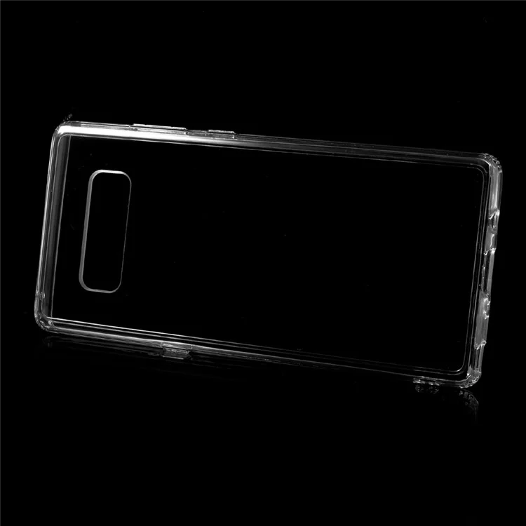For Samsung Galaxy Note 8 Crystal Clear Acrylic + TPU Hybrid Case - Transparent