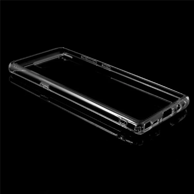 For Samsung Galaxy Note 8 Crystal Clear Acrylic + TPU Hybrid Case - Transparent