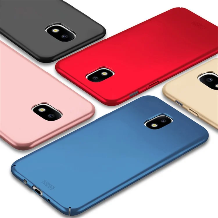 MOFI Shield Slim Plastic Phone Case for Samsung Galaxy J7 2017 EU/Asia Version - Black