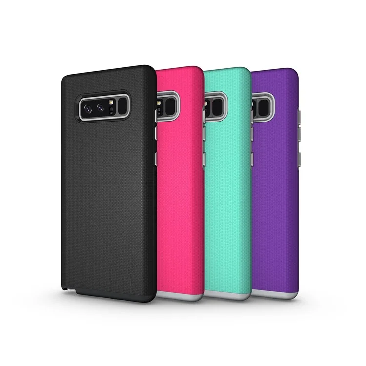 Anti-skid PC + TPU Protector Armor Case for Samsung Galaxy Note 8 N950 - Rose