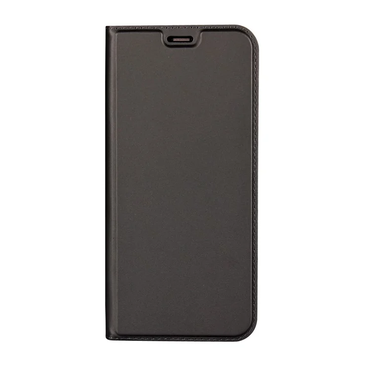 Case de Cuero de Soporte de Tarjetas Magnéticas Para Samsung Galaxy S8 Plus G955 - Negro