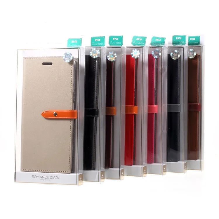 MERCURY GOOSPERY Romance Diary Wallet Leather Case for Samsung Galaxy Note 8 N950 - Black