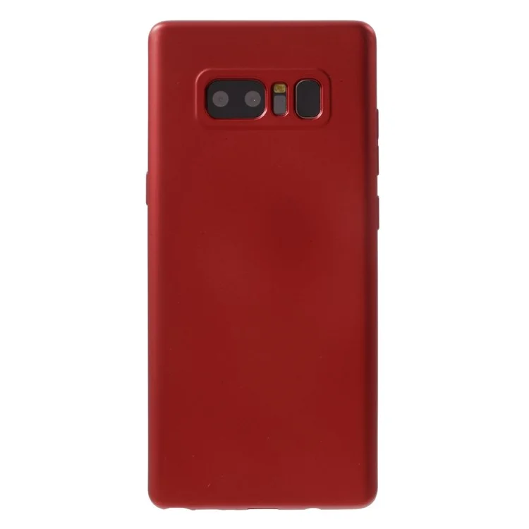 Anti-scratch TPU Back Casing Cover for Samsung Galaxy Note 8 SM-N950 - Red