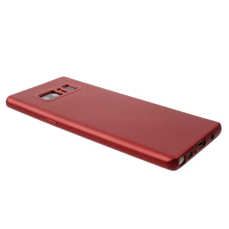 Anti-scratch TPU Back Casing Cover for Samsung Galaxy Note 8 SM-N950 - Red