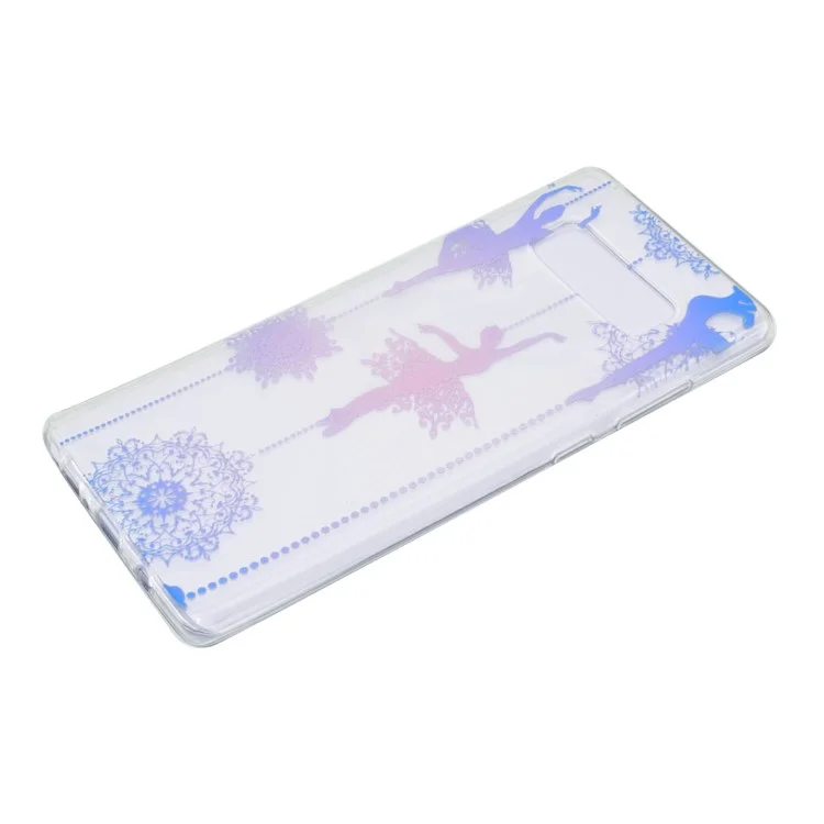 For Samsung Galaxy Note 8 SM-N950 Ultra Thin Pattern Printing TPU Phone Case - Dancing Scene