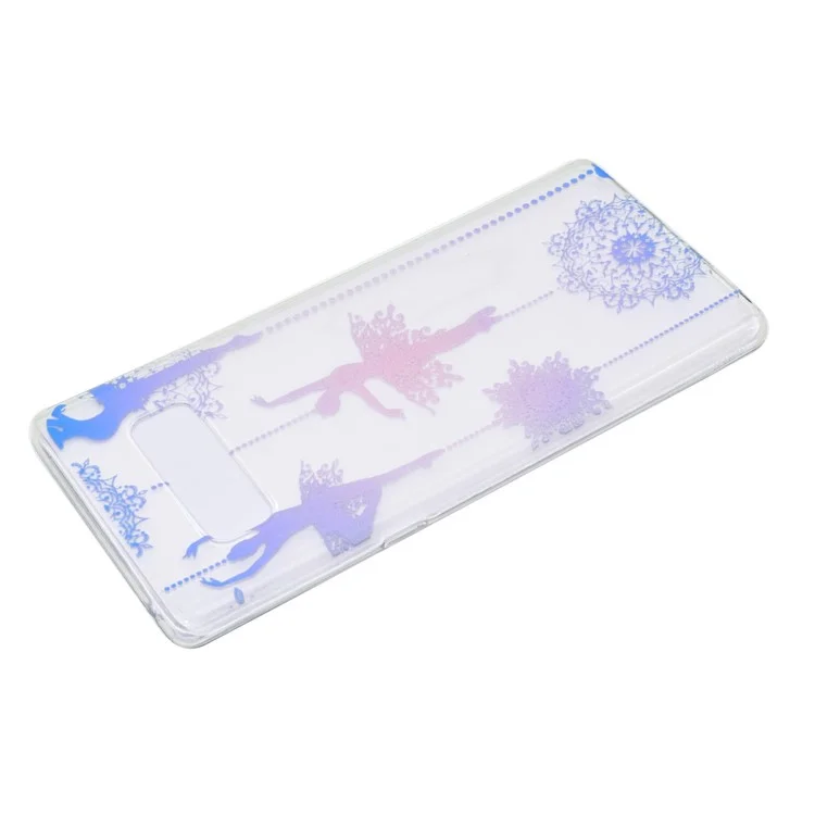 For Samsung Galaxy Note 8 SM-N950 Ultra Thin Pattern Printing TPU Phone Case - Dancing Scene
