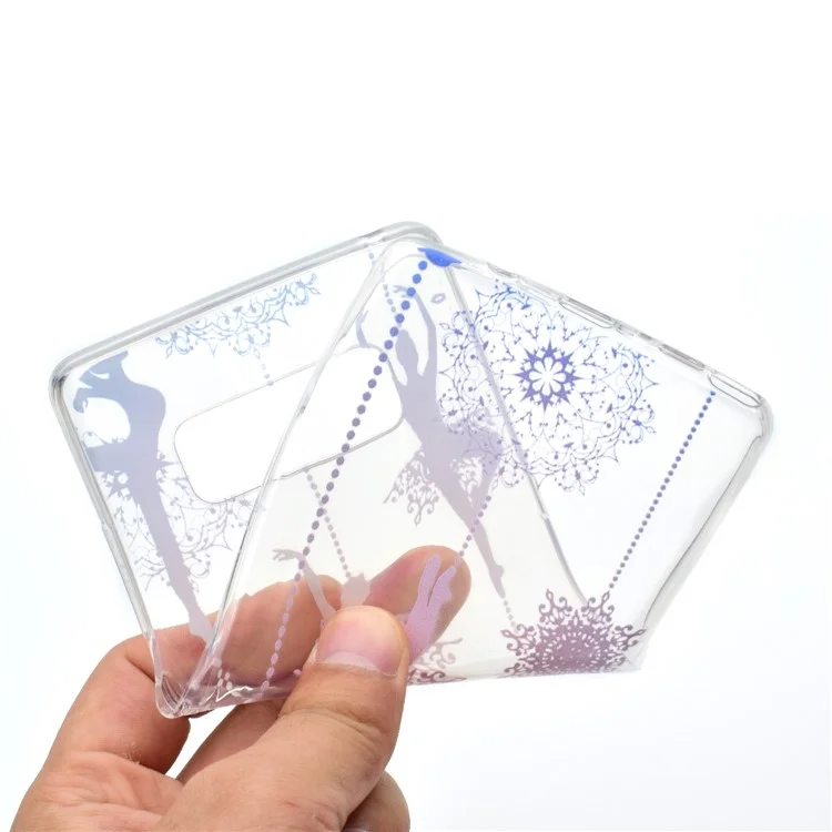 For Samsung Galaxy Note 8 SM-N950 Ultra Thin Pattern Printing TPU Phone Case - Dancing Scene