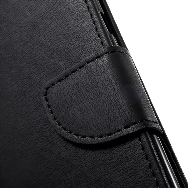 Cross Texture Leather Wallet Case for Samsung Galaxy J7 Pro (2017) / J7 (2017) EU Version - Black