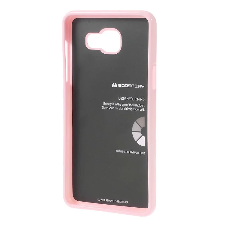 MERCURY GOOSPERY Glittery Powder Gel Case for Samsung Galaxy A5 SM-A510F (2016) - Pink