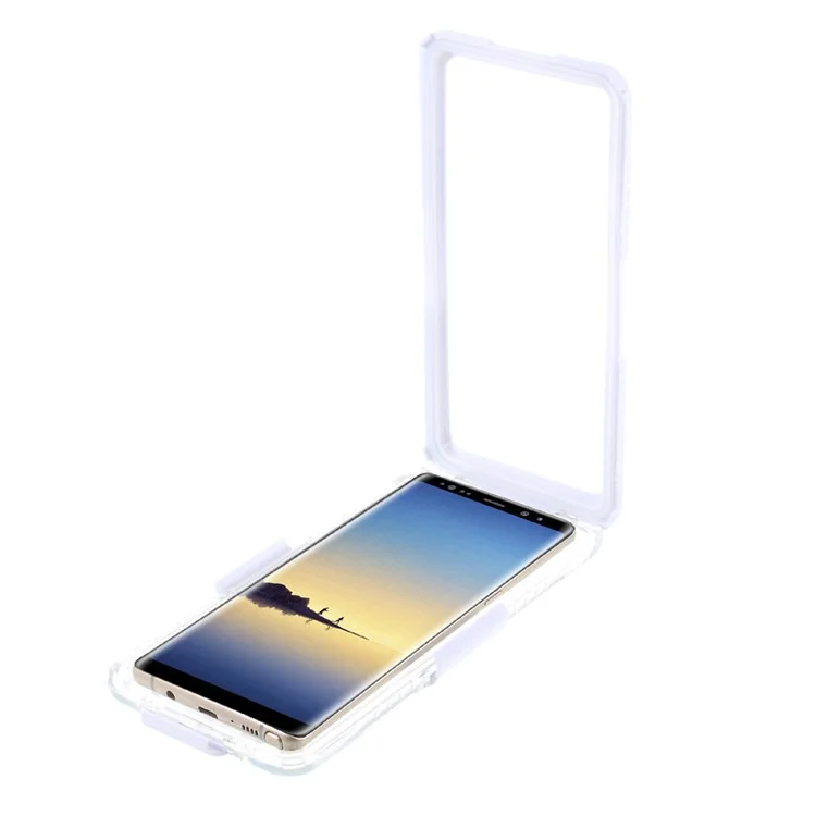 Custodia impermeabile a prova di neve e polvere IP68 per Samsung Galaxy Note9 N960 / Note 8 SM-N950 - Bianca