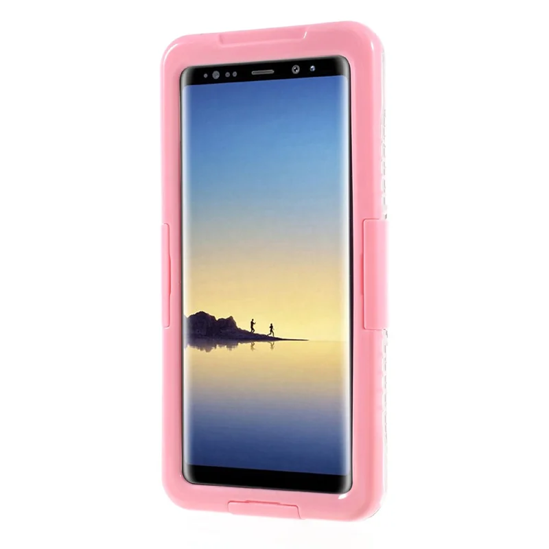 IP68 Waterproof Snow-proof Dirt-proof Cover for Samsung Galaxy Note9 N960 / Note 8 SM-N950 - Pink