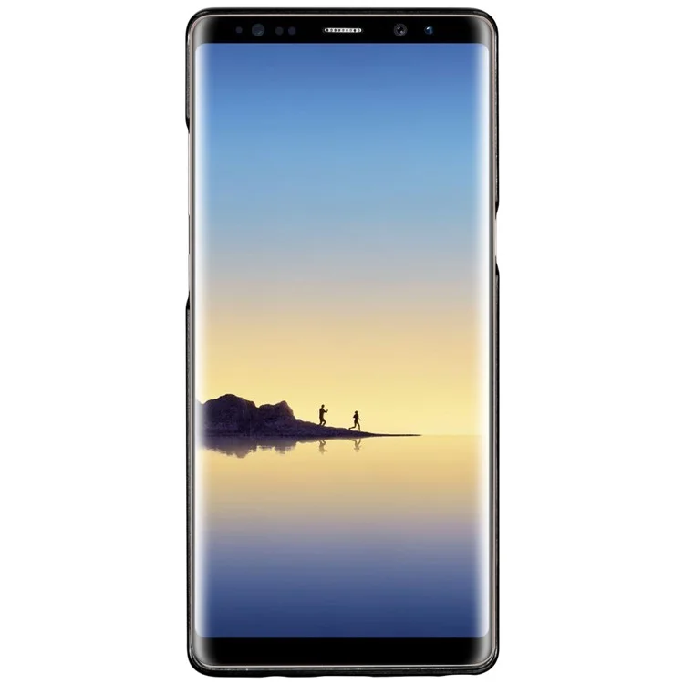 MOMAX Clear PC Hard Case with Kickstand for Samsung Galaxy Note 8 SM-N950 - Black