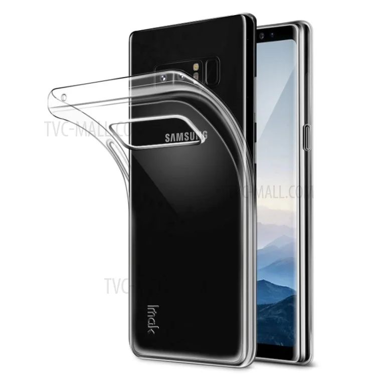 IMAK Stealth Clear Soft TPU Phone Cover for Samsung Galaxy Note 8 SM-N950 - Transparent