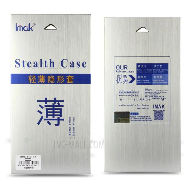 IMAK Stealth Clear Soft TPU Phone Cover for Samsung Galaxy Note 8 SM-N950 - Transparent