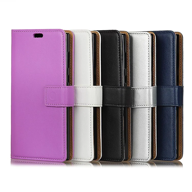 PU Leather Wallet Magnetic Stand Mobile Case for Samsung Galaxy J5 (2017) EU Version / J5 Pro (2017) - Black
