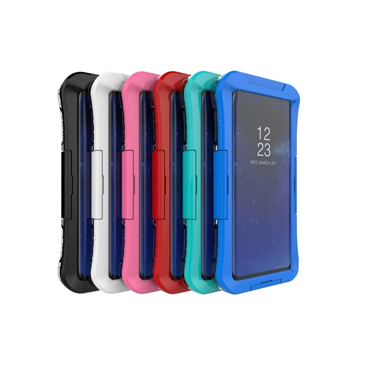 IP68 10M Underwater Waterproof Case Dirt/Dust/Snow Proof Case for Samsung Galaxy Note 8 SM-N950 - Black
