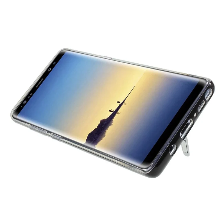 MERCURY GOOSPERY PC TPU Hybrid Kickstand Case for Samsung Galaxy Note 8 N950 - Black